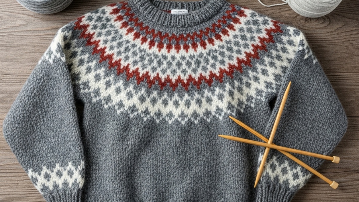 strikkeoppskrifter for islandsk ull test