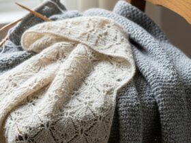 strikkeoppskrifter for sjal og skjerf test