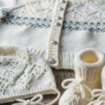 strikkeoppskrifter hente sett baby klassisk