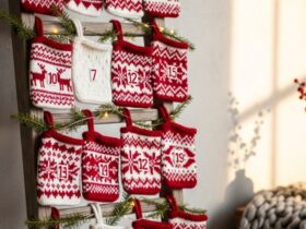 strikkeoppskrifter julekalender små poser