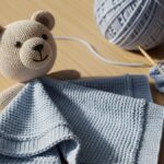 strikkeoppskrifter koseklut baby med dyrehode