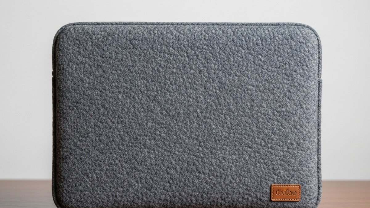 strikkeoppskrifter laptop cover filt ull