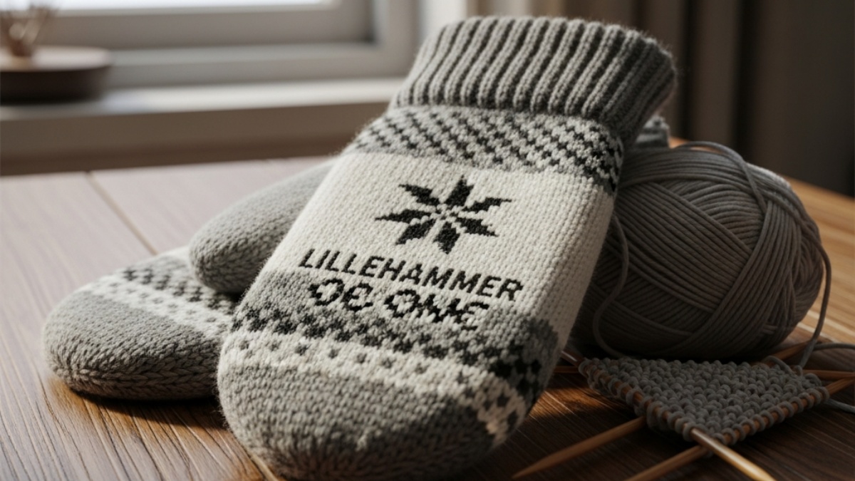 strikkeoppskrifter lillehammer vinterlek votter