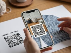 strikkeoppskrifter med QR-koder erfaringer