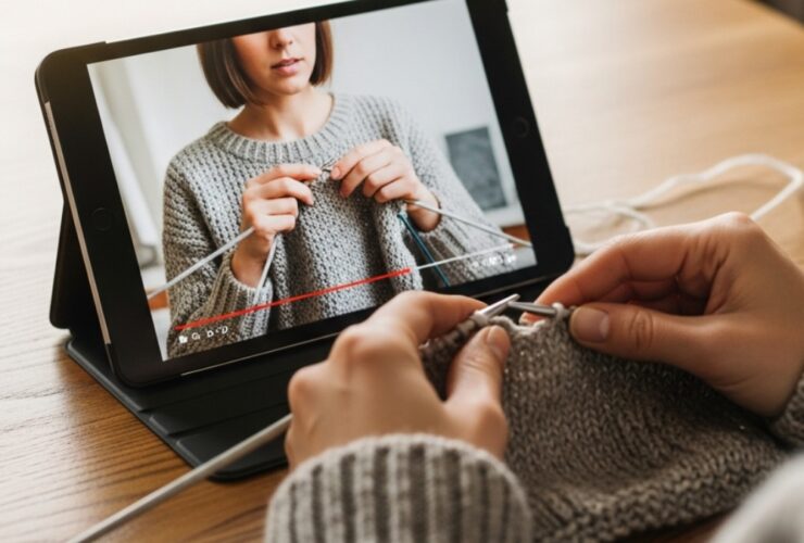 strikkeoppskrifter med video tutorials test