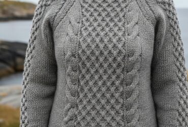 strikkeoppskrifter moss kyststrikk dame