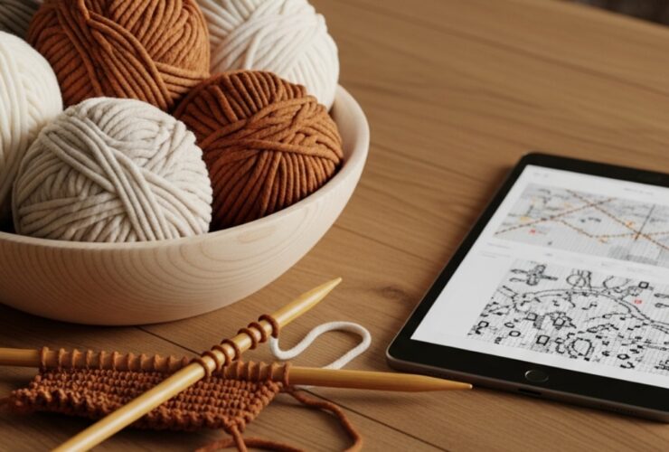 strikkeoppskrifter på nett