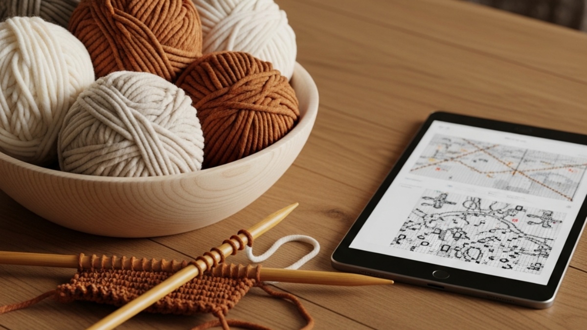 strikkeoppskrifter på nett