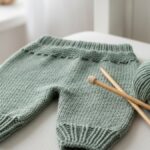 strikkeoppskrifter ullbukse baby mønster strikk