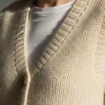 strikkeoppskrifter vest dame mohair silke