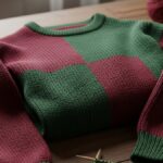 strikkeoppskrifter vintage 90-talls genser