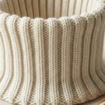 strikket hals oppskrift