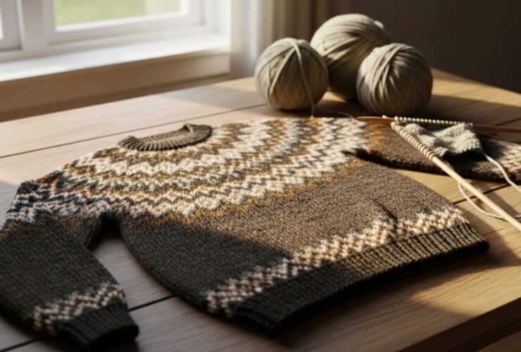 tusseladd genser oppskrift